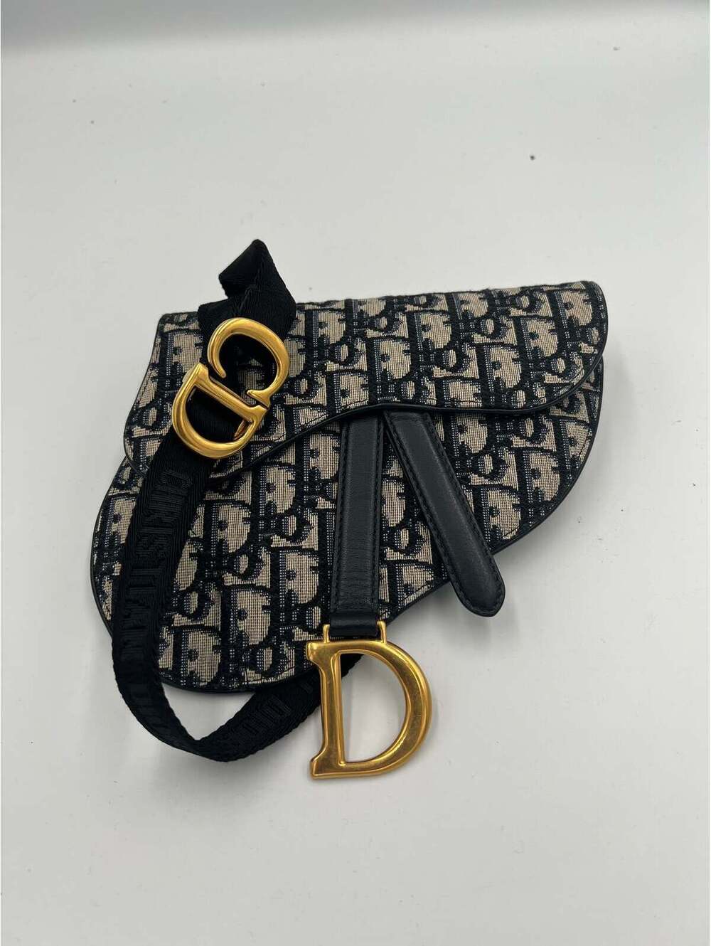 Dior Saddle Belt Bag Authentic D Logo Waist Crossbody